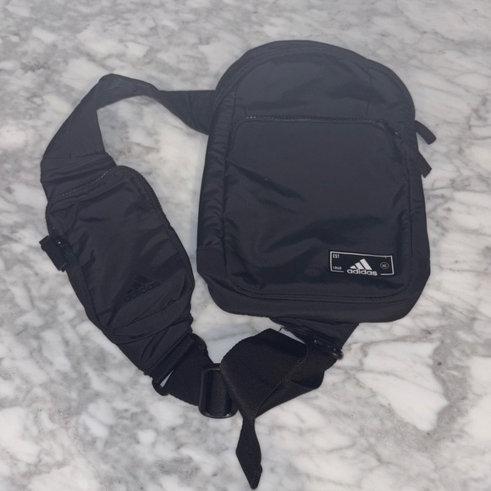 Adidas Black sling Bag